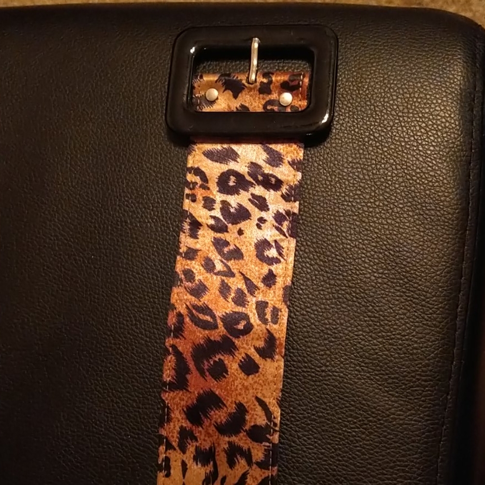 Leopard Print Pinup Belt